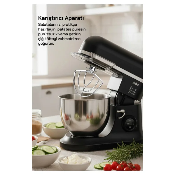 Sinbo SMX-2773 1500 W 7.5 lt Stand Mikser - Görsel 7