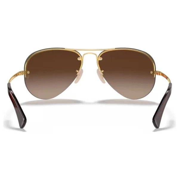 Ray-Ban 3449 001/13 Gold-Brown Erkek Güneş Gözlüğü - Görsel 5