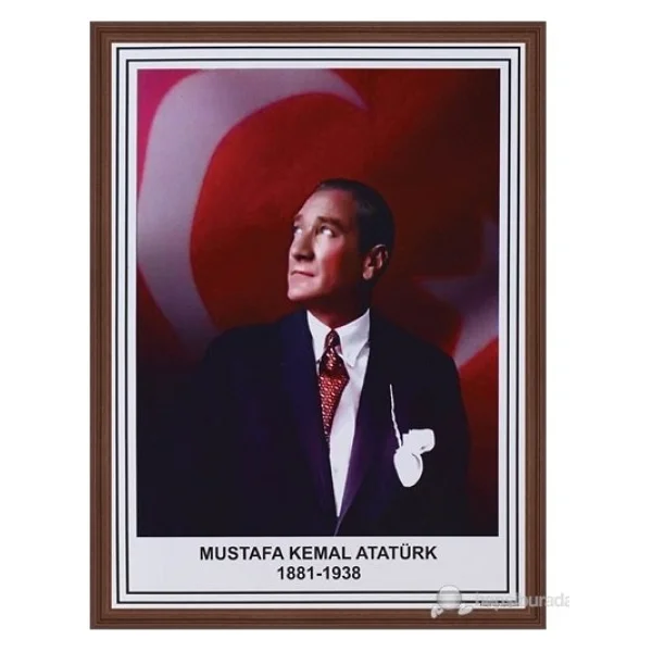 Panda 425 35X50 Atatürk Portresi (Mdf Çerçeve) - Görsel 3
