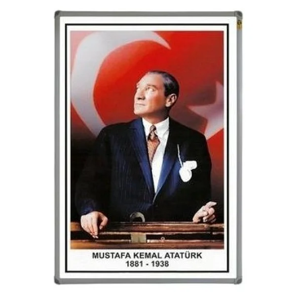Panda 425 35X50 Atatürk Portresi (Mdf Çerçeve) - Görsel 2