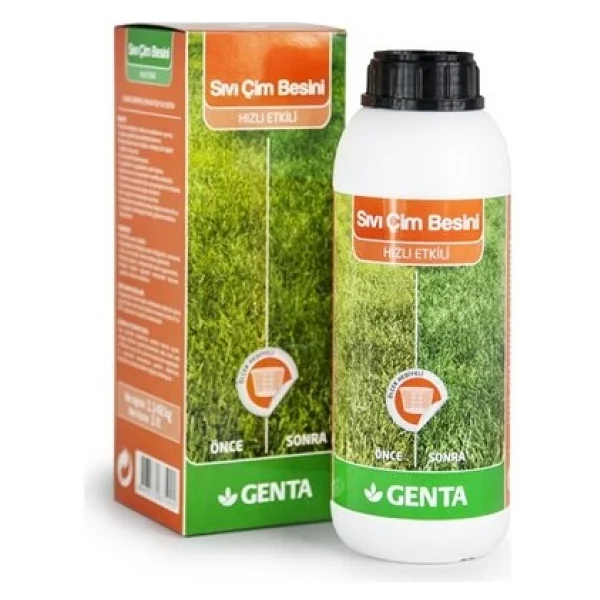 Genta Hızlı Etkili Sıvı Çim Besini (1 Lt) - Görsel 5