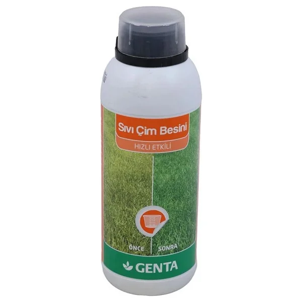 Genta Hızlı Etkili Sıvı Çim Besini (1 Lt) - Görsel 2