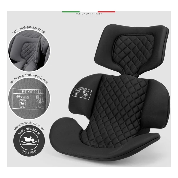 Elele Ritornofix I-Size 360° Dönebilen 0-36 kg Oto Koltuğu - Görsel 10
