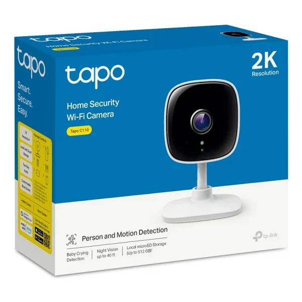TP-Link Tapo C110 2K 3 MP IP Wi-Fi Güvenlik Kamerası - Görsel 8