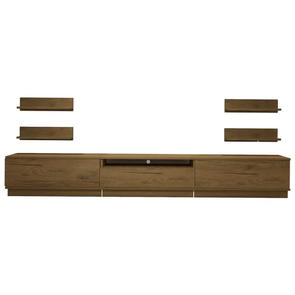 Decoraktiv Trendstyle 270R Mdf Tv Ünitesi Tv Sehpası - Naturel Pera - Görsel 4