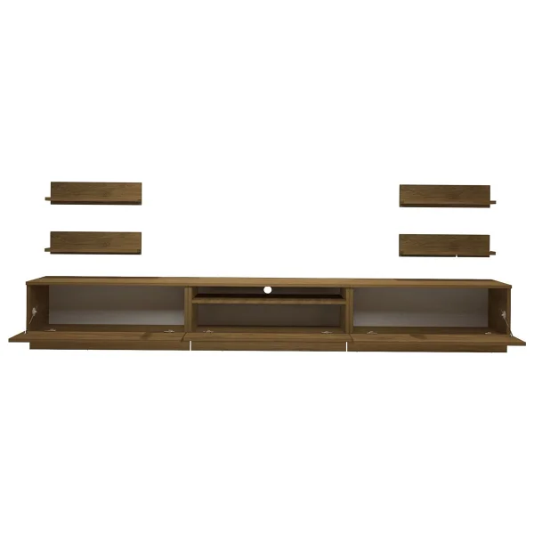 Decoraktiv Trendstyle 270R Mdf Tv Ünitesi Tv Sehpası - Naturel Pera - Görsel 5