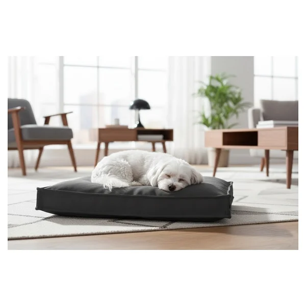 Brt Pet Premium Kedi Köpek Yatağı - 50X70 Fermuarlı Yıkanabilir Minder - Pembe - Görsel 7