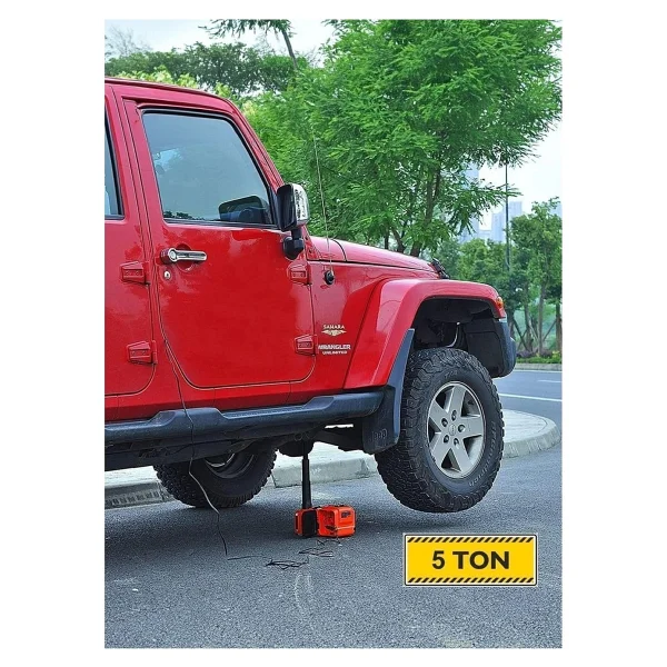Prohummer Ph314 Elektrikli 5 Ton Hidrolik Kriko Hava Pompası Bijon Anahtarı Makine Krikosu - Görsel 7