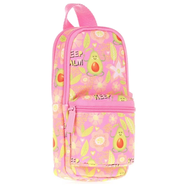 Kaukko K2422 Nature Junior Bag Avocado Desenli Kalemlik - Görsel 3