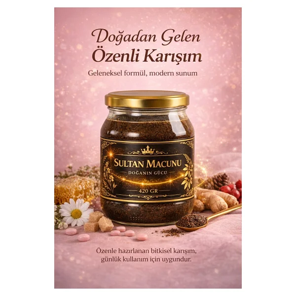Sultan Macunu - Civanperçemi, Hayıt Otu, Melisa Özlü Destek Macunu 420GR - 420 gr - Görsel 9