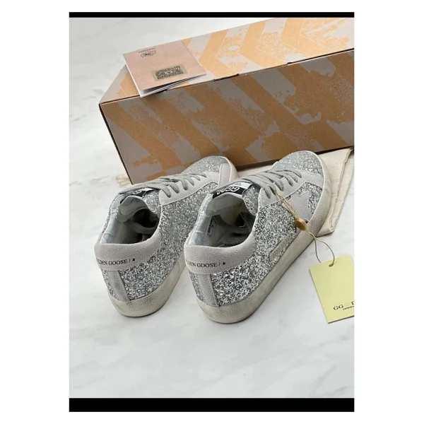 Golden Goose Super Star Glitter GWF00102 Kadın Sneaker - Görsel 6