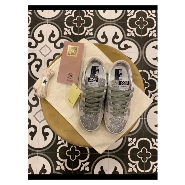 Golden Goose Super Star Glitter GWF00102 Kadın Sneaker - Görsel 7