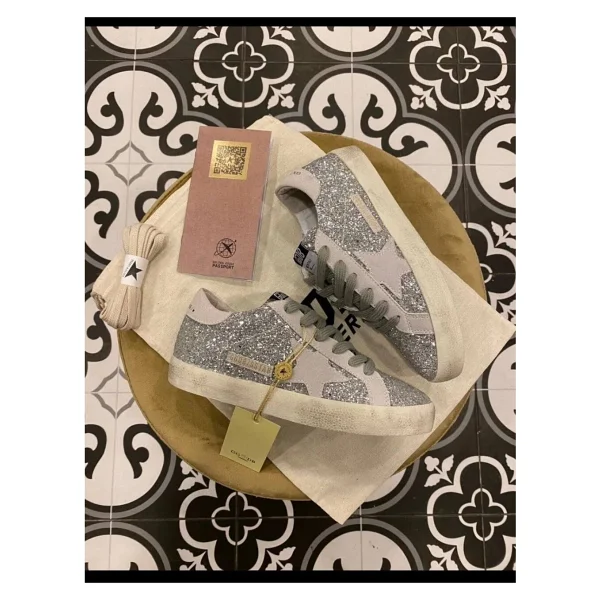 Golden Goose Super Star Glitter GWF00102 Kadın Sneaker - Görsel 8