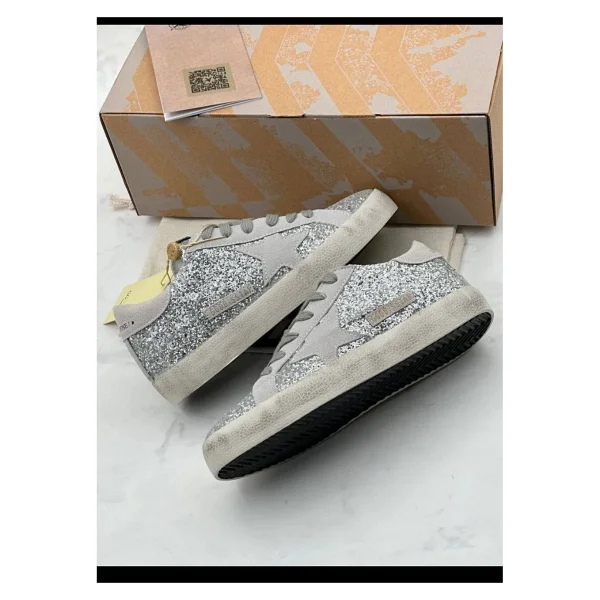 Golden Goose Super Star Glitter GWF00102 Kadın Sneaker - Görsel 9