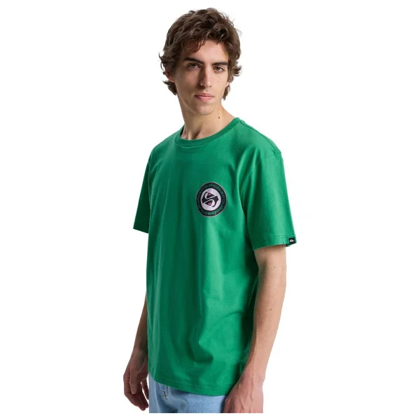 Quiksilver EV Duality EQYZT08290-GNZ0 Yeşil Kısa Kollu Bisiklet Yaka Erkek Tişört - Görsel 4
