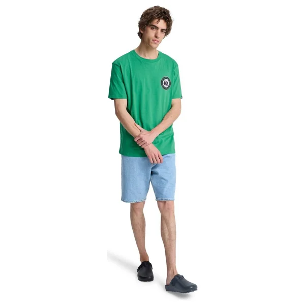 Quiksilver EV Duality EQYZT08290-GNZ0 Yeşil Kısa Kollu Bisiklet Yaka Erkek Tişört - Görsel 7