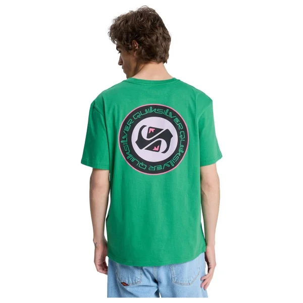 Quiksilver EV Duality EQYZT08290-GNZ0 Yeşil Kısa Kollu Bisiklet Yaka Erkek Tişört - Görsel 8