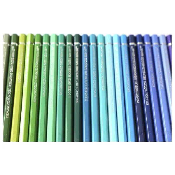 Faber-Castell Albrecht Dürer Aquarell Ahşap Kutu 120'li Sulu Boya Kalemi - Görsel 9