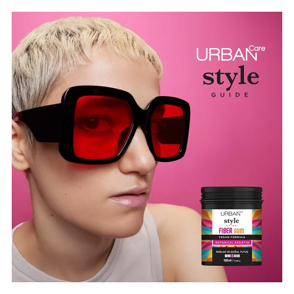 Urban Care Style Guide Fiber Gum 100 ml Wax - Görsel 10