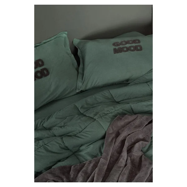 Karaca Home Motto Petrol Çift Kişilik Cotton Comfort - Görsel 7