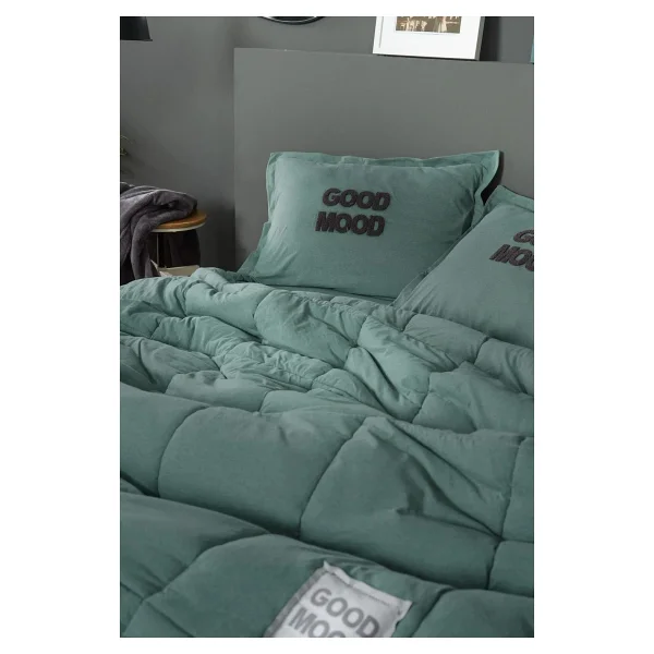 Karaca Home Motto Petrol Çift Kişilik Cotton Comfort - Görsel 8