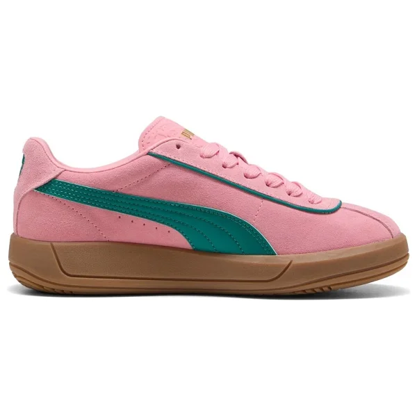 Puma Club Klassika Suede 400718-07 Pembe-Yeşil Kadın Spor Ayakkabı - Görsel 7