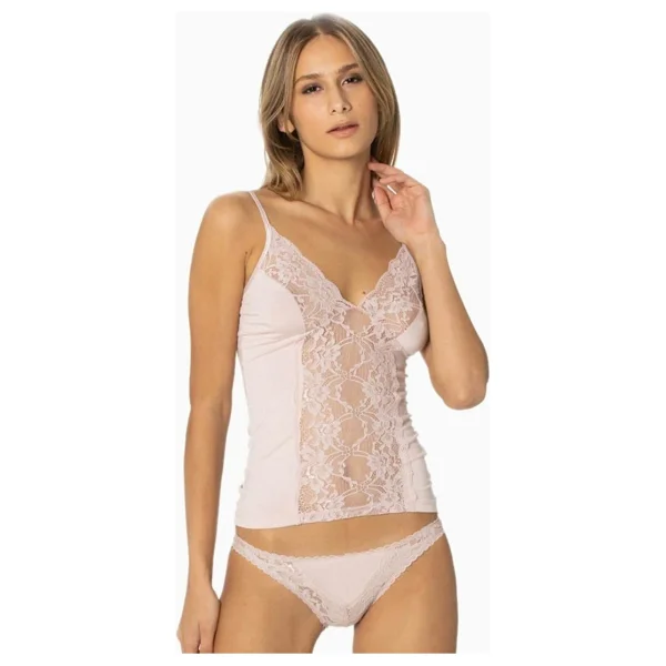 Pierre Cardin Belly Dantel Atlet Külot Takım 381 Pudra - Görsel 6
