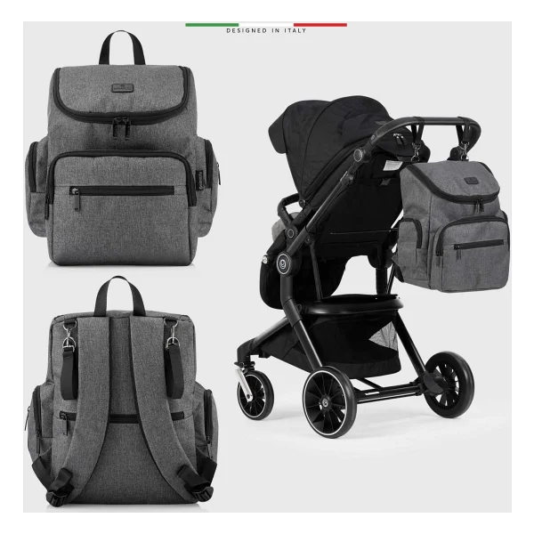 EleleLife Flora 2 4in1 Bebek Bakım Çantası - Görsel 10