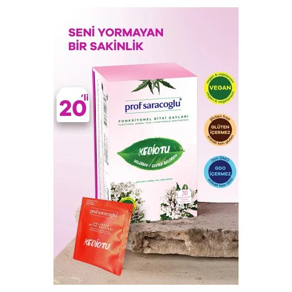 Prof Saracoğlu Kediotu Bitki Çayı 20'li - Görsel 7