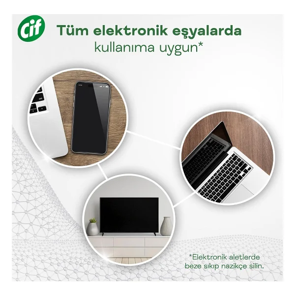 Cif Infinite Clean Probiyotikli Misket Limonu ve Limon Otu Yüzey Temizleyici Yedek Şişe 280 ml - Görsel 9