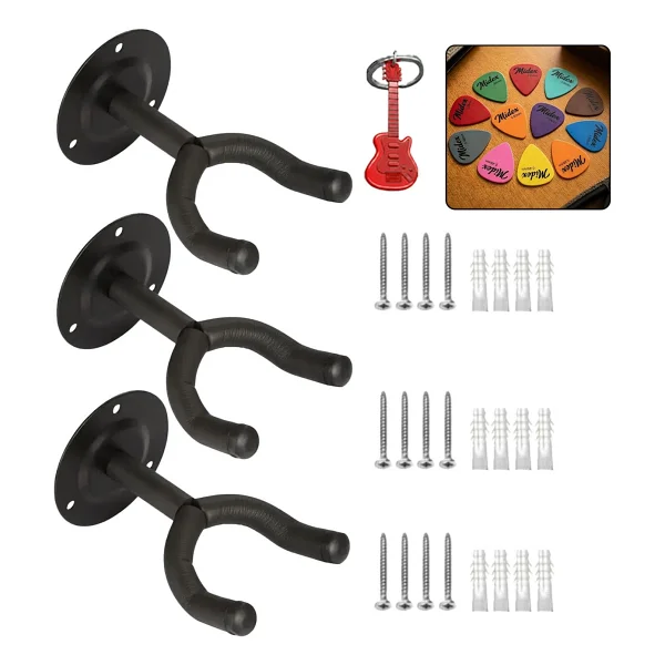 Lastvoice Gds-333 (3X) Gitar Duvar Askı Standı Aparatı (3'lü Paket) - Görsel 2