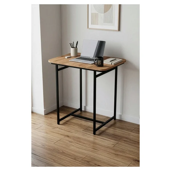 GOLDFALEZ Mutfak Masası Modern 2 Kişilik Yemek Masası Şık Dayanıklı Balkon Cafe Bahçe Masa Minör 9816 Atlantik - Görsel 7