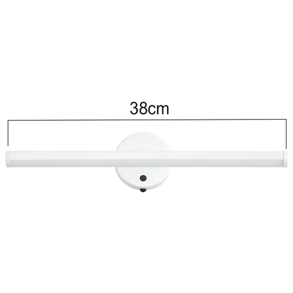 Nobbystar Sök-Tak Sensörlü Beyaz Işık Yapışkanlı Pilli Led Aplik 38cm - Görsel 7