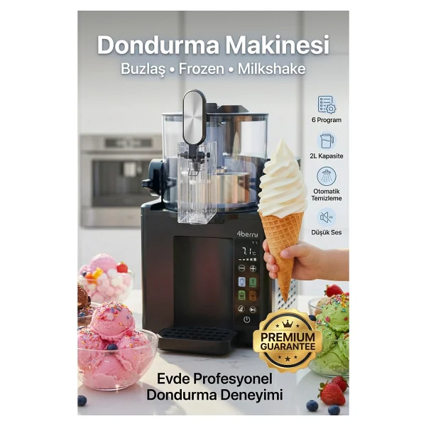 4Berry Dondurma Makinesi - Görsel 10