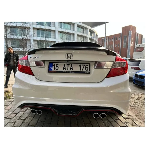 Honda Civic FB7 Custom Difüzör - Görsel 5