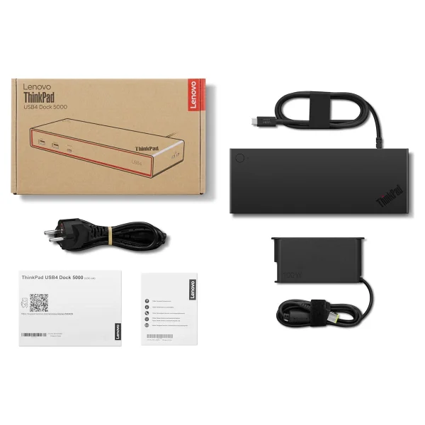 Lenovo Thinkpad 40BF0100EU Usb4 Dock Station 5000 - Görsel 5