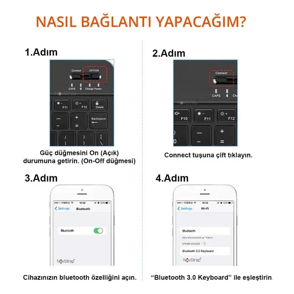Maxgo 3159 Kablosuz Klavye Mouse Seti - Görsel 2