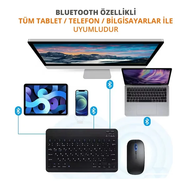Maxgo 3159 Kablosuz Klavye Mouse Seti - Görsel 5
