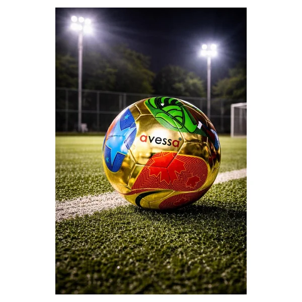 Avessa FT-1100 Futbol Topu No5 Altın Renk - Görsel 4