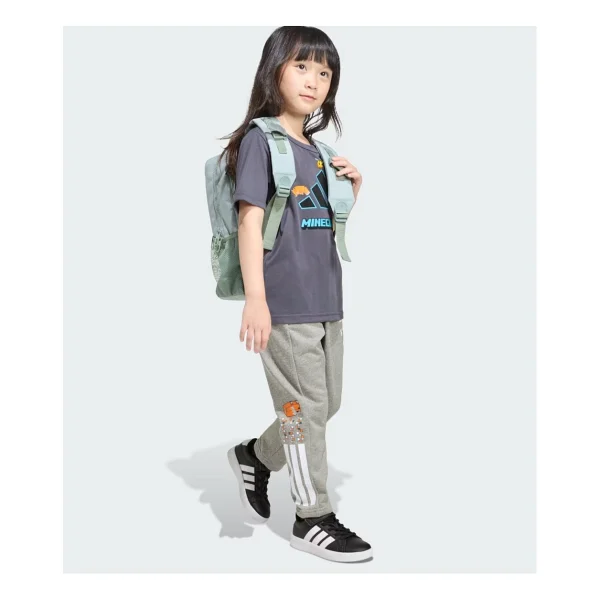 Adidas Minecraft Training KD4435 Kısa Kollu Bisiklet Yaka Çocuk Tişört - Görsel 5