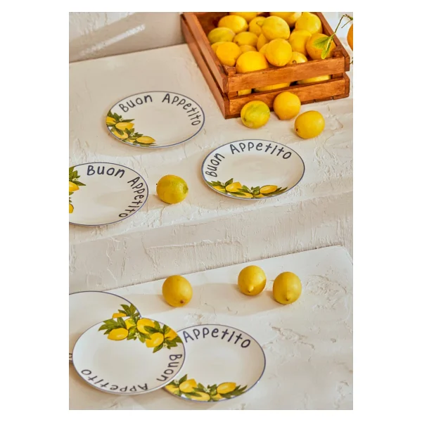 Bella Maison Lemoncello 19 cm 6'lı Pasta Tabağı - Görsel 6