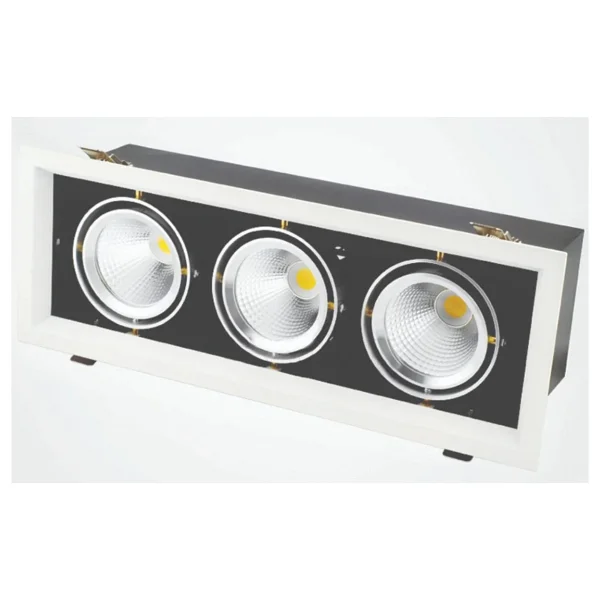 KGD090 Profesyonel COB LED Grid Light 90W Günışığı (Yüksek Tavan & Mağaza Spotu) - Görsel 2