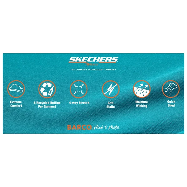 Skechers SKT221 - SKP668 Kadın Scrubs Takım - Ithal, Ultra Esnek ve Premium Konforlu Doktor Forması - Mavi - Görsel 8