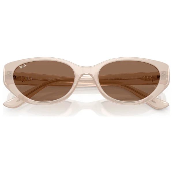 Ray-Ban 4457D 678673 Beige-Dark Brown Güneş Gözlüğü - Görsel 6
