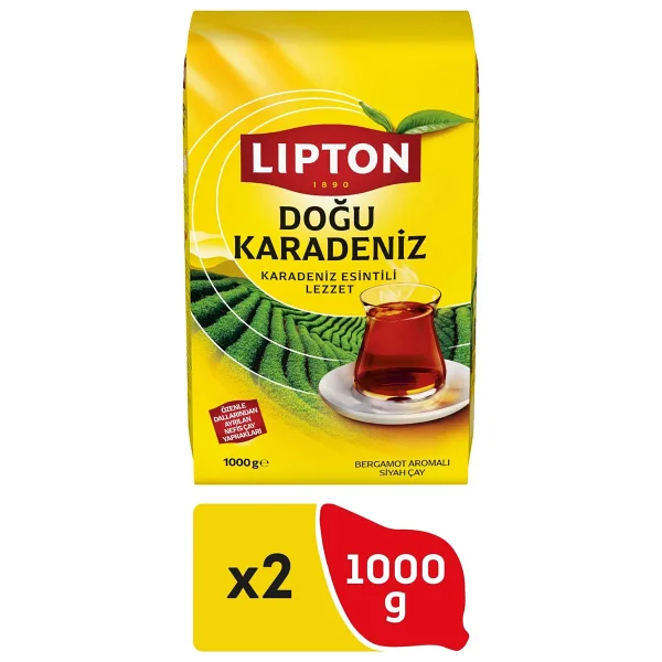 Lipton Doğu Karadeniz 1 kg 2'li Bergamotlu Çay - Görsel 7