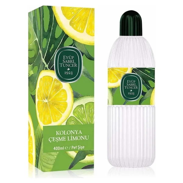 Eyüp Sabri Tuncer Çeşme Limonu Pet Şişe Kolonya 400 ml - Görsel 3