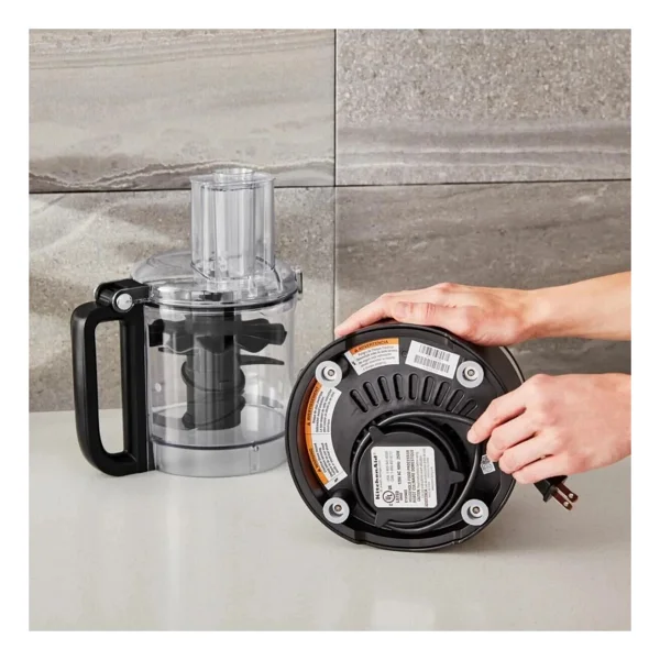 Kitchenaid 2,1 L Mutfak Robotu 240 W Güç ile Onyx Black Renkli Çok Fonksiyonlu Cihaz - Siyah - Görsel 6