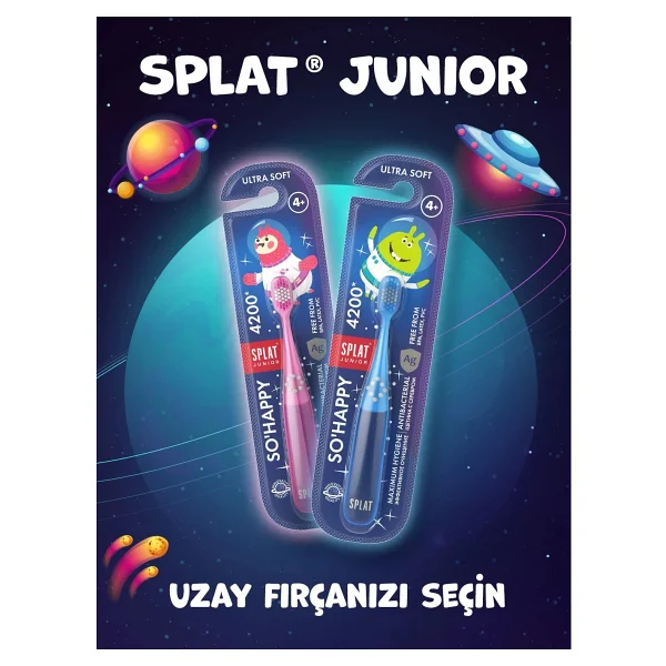 Splat Junior So'Happy Ultra Soft Diş Fırçası - Görsel 6