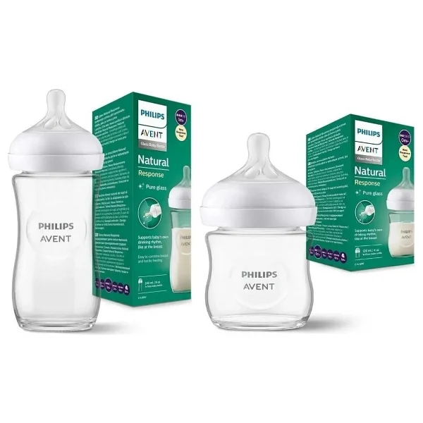 Philips Avent Cam Biberon Seti 2'li (240 ml + 120 ml) Doğal Emme Hissi ve Antikolik Özellikler - Görsel 4