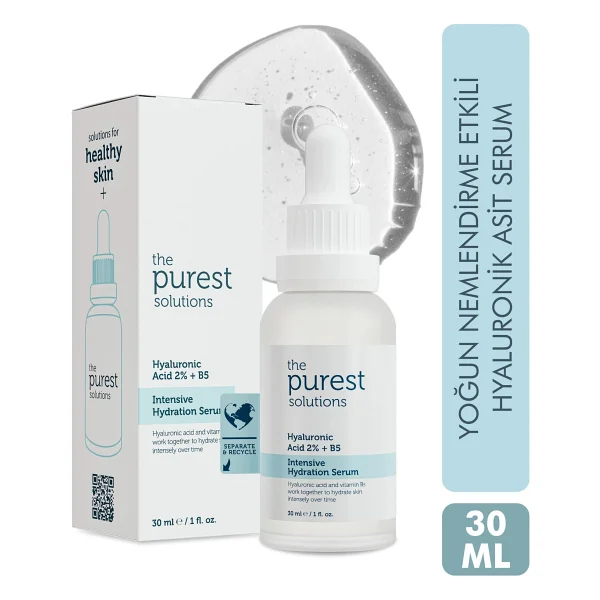 The Purest Solutions Hyaluronic Acid %2 + B5 Yoğun Nemlendirici Yüz Serumu 30 ml - Görsel 5
